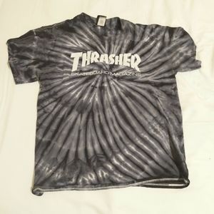 tie-dye thrasher t-shirt